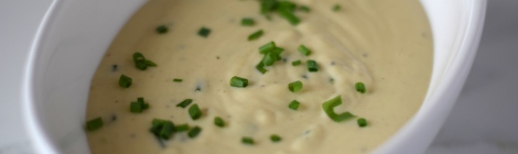 Mustard Cream Sauce with Chives
